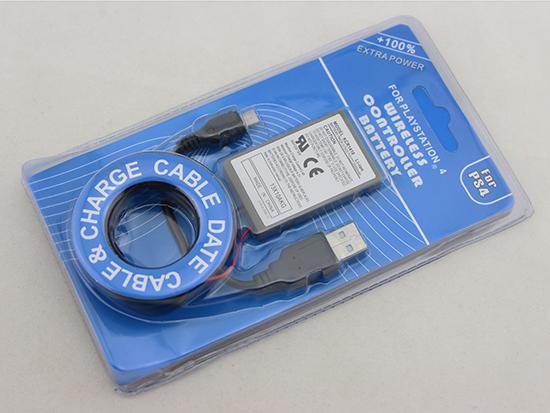 1000mAh 3.7V Li-ion Battery Pack for PS4 Wireless Controller