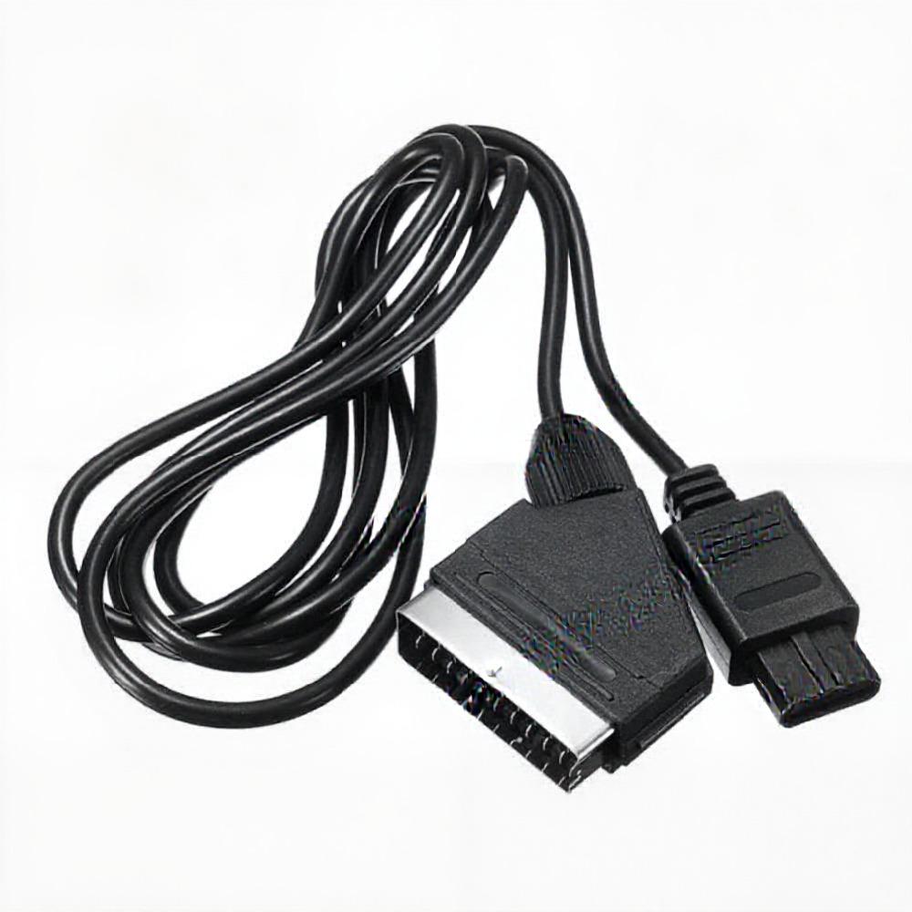 1.8m RGB SCART Cable for N64 PAL / NTSC